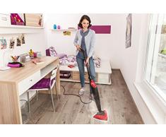 Vileda Steam mit 4 Ersatzbezügen Aspiradora para Limpieza higiénica y Profunda, 2550 W, Incluye 4 Fundas de Microfibra de Alta Calidad, Producto anunciado en TV, 1550 W, 18/8 Stainless Steel