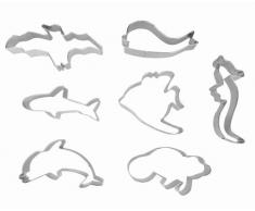IBILI 723500 - Set 7 Cortapastas Animales Mar EstaÃ±ados