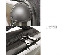 DIYthinker Japón rosada del estuche rígido de sushi palillos de transporte para hombro Niños Mochila 15" Regalo