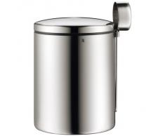 WMF Kult Bote para café con Cuchara medidora, Acero Inoxidable Mate