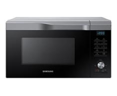 Samsung Mc28M6055CS/EC - Horno-Microondas con grill, 900W/1500W/2100W, 28 litros, interior de cerÃ¡mica, ventana EasyView y funciÃ³n horno hasta 200Âº C, color gris, 51,7 x 31 x 46,3 cm