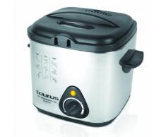 Taurus Professional 1 Slim Freidora, 1000 W, 1 Kilogram, Metal, plata