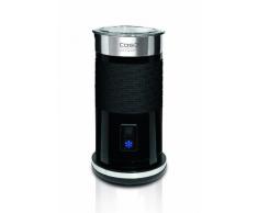 Caso Fomini Crema - Espumador de leche, acero inoxidable, color negro