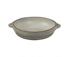 Jamie Oliver Rustic Italian 1401.101 de Juego, 2 Piezas, - Ramequín, Gratin Forma, Horno Molde, gres, mármol Gris, diámetro Aprox. 14 cm, 556934