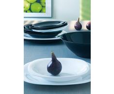 Luminarc Asekible Plato Llano 26 cm Carine Negro Lum