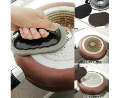 Limpieza de esponja mágica Nano Emery Cleaner Esponja de espuma multifunción, cepillo de limpieza, limpiador de cocina, productos de limpieza (Negro)