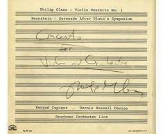 Philip Glass Violin Concerto No.1 / Serenade after Plato's Symposium