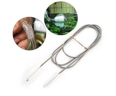 Fdit Cepillo de Limpieza para Tubo de Agua Acuario Cepillo de Limpieza de Tubo Doble Flexible Primavera Cepillo de Tanque de Pescados (Transparente)
