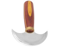 Herramienta de corte artesanal de cuero Cuchillo redondo de cuero Herramienta de corte DIY de cuero de acero de alta velocidad para grabado de corte de cuero(3.5/143mm)