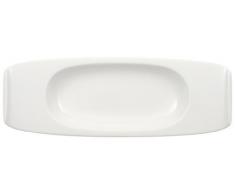 Villeroy & Boch Urban Nature Fuente para aperitivos, 30x11 cm, Porcelana Premium, Blanco