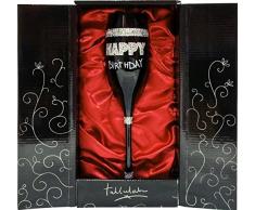 Framan Copa Cava (CHAMPÁN) para Regalo Original DE CUMPLEAÑOS, con GRABACIÓN Happy Birthday
