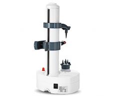 Policía Automático Eléctrico, Patata Pelador Vegetal Manzana Fruta Automática Giratoria Cortador Pelado Máquina Cocina Peeling Herramienta Eléctrica