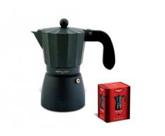 Oroley - Cafetera Italiana Touareg de Aluminio, 3 Tazas