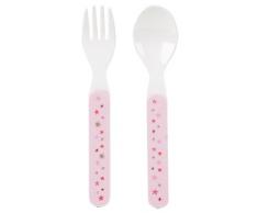 Little Rhymes Cinderella - Cubertería infantil de melamina, varios colores