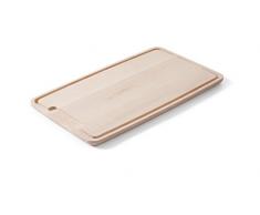 Tabla de cortar la carne de cortar con asa madera de haya