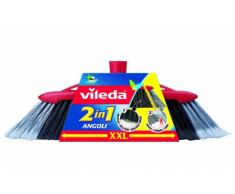 Vileda 137396 - Escoba (Interior, Negro, Gris, Rojo, Soft/Hard bristle, FRP (PlÃ¡stico reforzado con fibra), Tereftalato de polietileno (PET), 1 pieza(s), 330 mm)