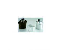 Ibili 720500 - Cantimplora aluminio con vaso Army 1 l