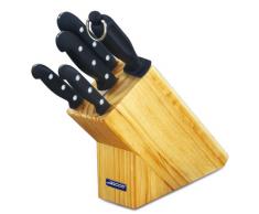 Arcos Maitre - Taco de 4 cuchillos y 1 chaira (5pzs)