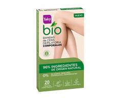 Taky Bio Natural 0% Bandas De Cera Corporales Depilatorias 20 Uds - 5 ml