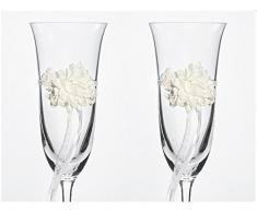 Wedding-Copa champán Champagne glasses-novios