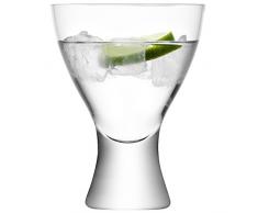 LSA International Elina - Vaso para Agua o Vino, 2 Unidades, Transparente, Transparente, 400 ml