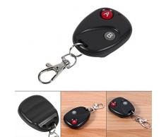 DC 12V 433 MHz Interruptor Táctil Copia Transmisor Clonación Duplicador AB Botones Abrelatas de Garaje Puerta de Garaje Eléctrica Control Remoto Llavero Fob Inalámbrico Control Remoto Control Remoto