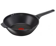 Tefal e2153334 sartén Hierro Fundido y Tapa, Aluminio, Negro, 26 cm