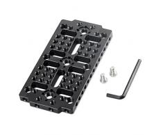SMALLRIG Multifuncional Plato de Queso para Blackmagic URSA Mini, Railblocks, Corto Barra, Cola de Milano - 1681