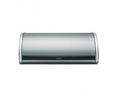 Brabantia 484308 - Panera con tapa deslizante, tamaño normal, color menta