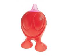 Alessi AGV02 R Gino Zuccino - Azucarero con diseño de Cara, Color Rojo