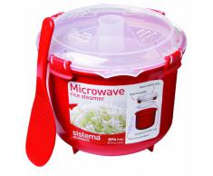Sistema Olla de Vapor para Arroz, Color Rojo