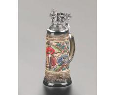 Jarra de cerveza alemana cuerpo de bomberos con relieve, jarra 0,5 litros ZO 1373/9013