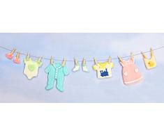 Diseño de ropa de bebé tender Katy Sue Designs molde de silicona para decoración de pasteles y Cupcakes