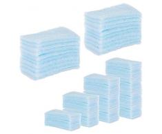 120 ESPONJAS Jabonosas Desechables bebes, niños y adultos - 120 Unidades - Esponja Bebe Piel Sensible - Esponjas Baño con Jabón ph neutro - Pack 5 paquetes de 24 esponjas Annote