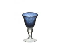 Artland Iris Juego de 2 Copas de Vino Azul Pizarra