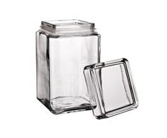 Tarro de cristal con cierre hermético Pasabahce Glass, 1,5 l