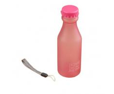 Sannysis Botella de bicicletas Deportes de agua 550ML (Rosa)