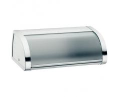 WMF Gourmet Panera con Tapa de Cristal, Acero Inoxidable Mate