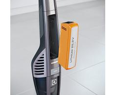 Electrolux UltraPower - Aspirador escoba con batería de Litio TurboPower de 25.2 V, color tungsteno metalizado