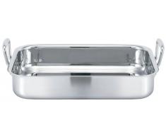 Bekaline 16302364 - Fuente para horno (acero inoxidable, 35 x 25 cm)
