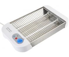 Orbegozo TO1010 Tostador, 600 W, Acero Inoxidable, 2 Ranuras, Gris