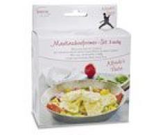 Städter 727014 Maul bolsillos/Masa bolsillos molde para empanadillas, plástico, blanco, 10 x 10 x 6 cm,