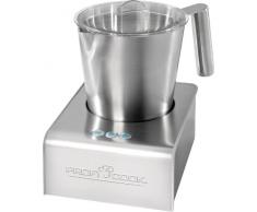 Proficook MS 1032 - Espumador de leche automático eléctico, funcion batidora de leche y calienta chocolate, capacidad 500 ml