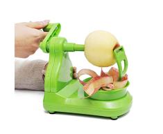 GOODFEER - Pelador de Manzanas con Cuchilla de Acero Inoxidable para pelar, manivela de Mano