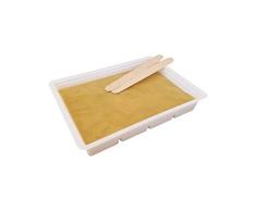 Cera depilatoria de baja fusión Oro 500g SELAS. Depilación sin bandas, alta calidad, para todas las zonas y tipos de pieles.