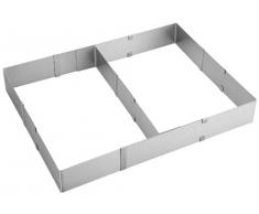 Chg 9754-00 - Molde para tarta con separador (tamaño ajustable, altura 5 cm)
