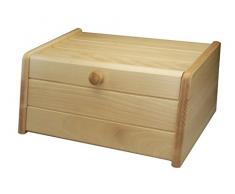 Apollo 7385 - Panera con Tapa Frontal de Madera de Haya (40 cm)