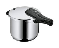 WMF Perfect - Olla Rápida, Acero Inoxidable, Diámetro 22 cm, Capacidad 6.5 l Acero Inoxidable Pulido, fabricada en Alemania, Fabricada en Cromargan, Diseñada por Metz&Kindler