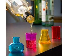 Juego de 4 vasos de chupito Chemistry, 50 ml