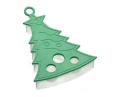 Kitchen Craft KCCUTSTTREE - Utensilio de repostería para niños, color verde